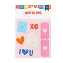 American Crafts Cutie Pie Metal Die Set 3"x 4" 6/Pkg*