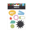 American Crafts Whatevs Metal Die Set 8/Pkg*