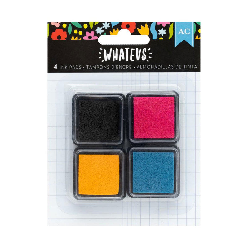 American Crafts Whatevs Ink Pads 4/Pkg*