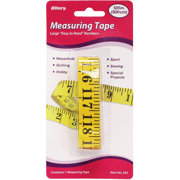 Dritz Quilting 288 Yardage Tape Measure, Measuring Tape Sewing