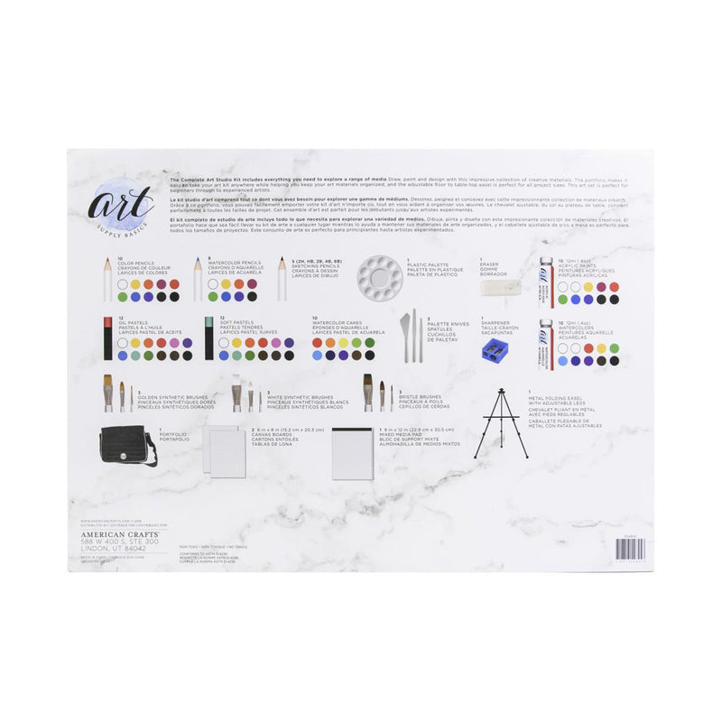 American Crafts Art Supply Basics Art Kit 97 Pack - Studio*