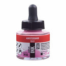 385 - Talens Amsterdam Acrylic Ink 30ml - Quinacridone Rose Light