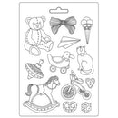 Stamperia Soft Maxi Mould 8.5"X11.5" - Toys, Day Dream*