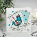 Woodware Clear Singles Stamps 3"x 4" - French Hen