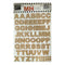 Deluxe Designs Alphabet Cardstock Stickers - Grant's Room*