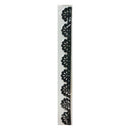 Queen & Co 12" Self-Adhesive Felt Fusion - Scalloped - Black