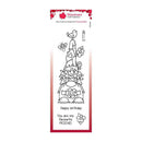 Woodware Clear Singles 3"x 8" Stamp Set - Floral Hat