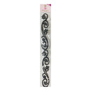 Queen & Co 12" Self-Adhesive Felt Fusion - Flower Vine - Black*