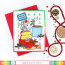 Waffle Flower Crafts Clear Stamps 4in x 6in - Holiday Cheese*