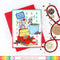 Waffle Flower Crafts Clear Stamps 4in x 6in - Holiday Cheese*