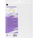 iCraft Mixed Media Sheets 8.5"X11" 15/Pkg - Lightweight*