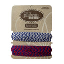 Jillibean-Soup - Bean Stalks - Navy/Red-Navy Twine*