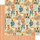Graphic 45 Double-Sided Paper Pad 8inX8in - Well Groomed*