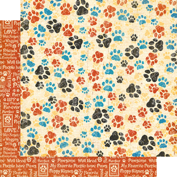 Graphic 45 Double-Sided Paper Pad 8inX8in - Well Groomed*