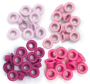 We R Memory Keepers Eyelets Standard 60 pack - Pink 1/3 inch