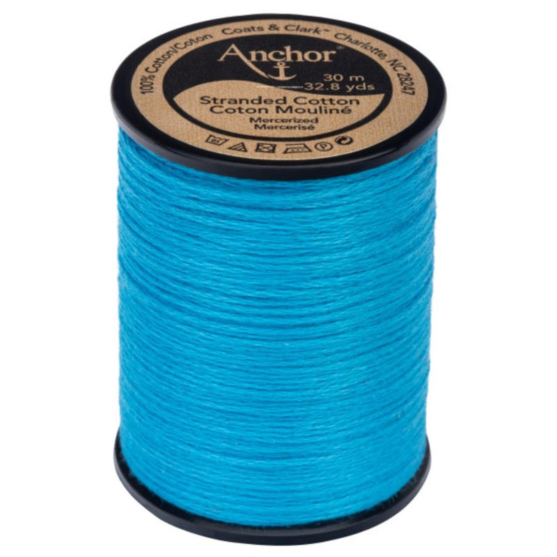 Anchor 6-Strand Embroidery Floss Spool 32.8yd - Ice Blue*