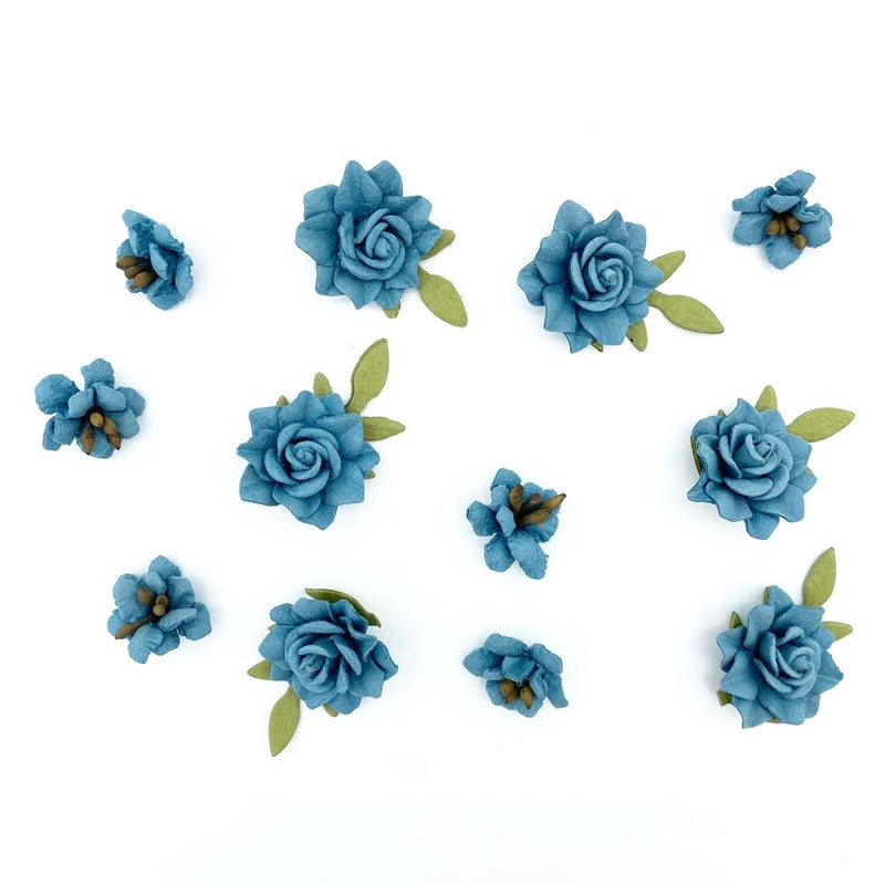 49 And Market Florets Paper Flowers - Slate*