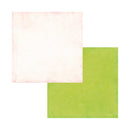 Carta Bella Cool Summer 12x12 D/Sided Cardstock - Cloud Cream/Garden Green*
