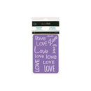 Deco Foil Stencils - Love*