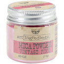 Finnabair Art Ingredients Mica Powder .6oz Vintage Pink*