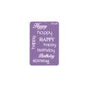 Deco Foil Stencils - Happy*