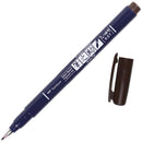 Tombow Fudenosuke Fine Tip Brush Pen Brown*