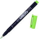Tombow Fudenosuke Fine Tip Brush Pen - Neon Green*