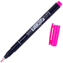 Tombow Fudenosuke Fine Tip Brush Pen - Neon Pink*