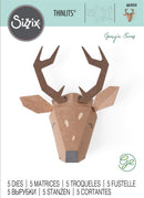 Sizzix Thinlits Dies By Georgie Evans 5/Pkg - Origami Reindeer*