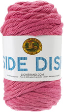 Lion Brand Side Dish Yarn - Pink - 3.5oz/100g*