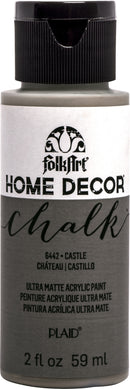 FolkArt Home Decor Chalk Paint 2oz Castle