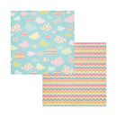 Carta Bella Cool Summer 12x12 D/Sided Cardstock - Midsummer Sky*