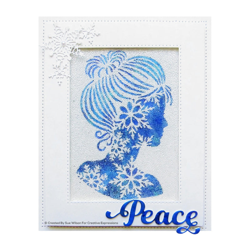 Creative Expressions Craft Dies By Sue Wilson - Snowflake Silhouette*