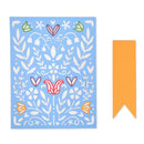 Sizzix - Thinlits Dies By Katelyn Lizardi - Folk Art Stencil*