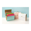 We R Memory Keepers Accordion Paper Storage 12"x 12" - Cream