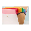 We R Memory Keepers Accordion Paper Storage 12"x 12" - Cream