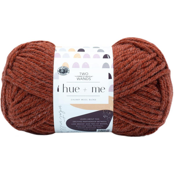 Lion Brand Hue & Me Yarn - Spicy - 4.4oz (125g) 137yd