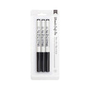 Ultimate Craft Pen Fine, Medium & Broad Tip 3/Pkg - Black