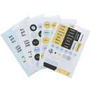 Teresa Collins Designer Stickers 5/Sheets - Bold Life, Daily*