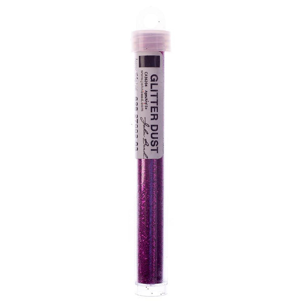 John Bead Glitter Dust Vial .37oz - Fuchsia*