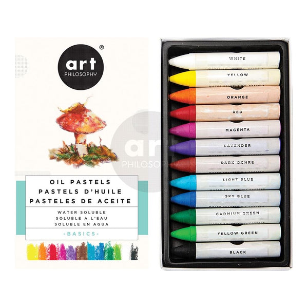 Talens Art Creation Water-Soluble Oil Pastels 24 Set
