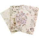 Prima Travelers Journal Passport Refill Notebook 3 pack Lavender Frost