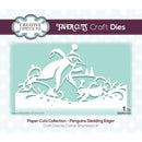Creative Expressions Paper Cuts Edger Craft Dies - Penguins Sledding*