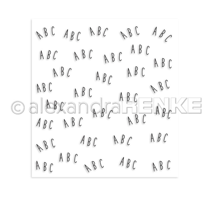 Alexandra Renke School Clear Stamps - ABC