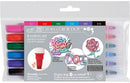 Kuretake ZIG Clean Colour Dot Dual-Tip Markers 6/pkg*