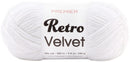 Premier Yarns Retro Velvet Yarn - White 280g^