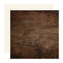 Simple Stories Color Vibe Double-Sided Cardstock 12"x12" - Walnut/Cream Ledger*