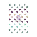 Prima Marketing Watercolour Floral Say It In Crystals Assorted Dots 48 pack*