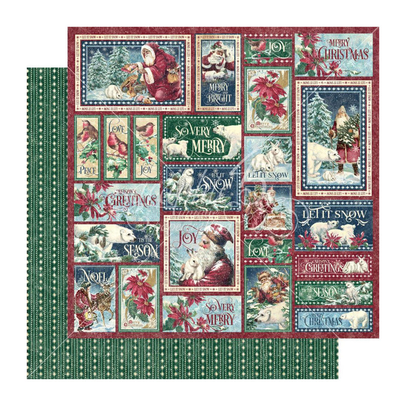 Graphic 45 Collection Pack 12"X12" - Let It Snow