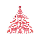 Sizzix Layered Clear Stamps by Olivia Rose - Folk Tree.*
